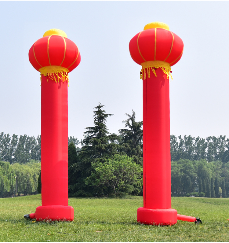 余江传统灯笼柱
